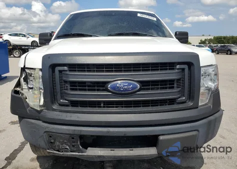 2014 Ford F150 Super Cab из США, поврежденный, VIN 1FTFX1CF8EKF80072